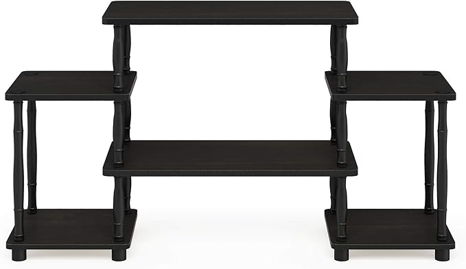 Furinno Turn-N-Tube No Tools Entertainment Center, Classic Square Corner - Image 6