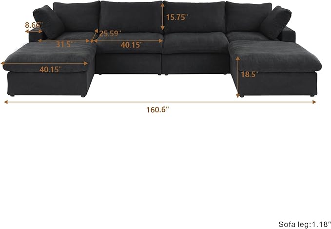 Cloud Couch Modular Sectional Sofa - Image 2
