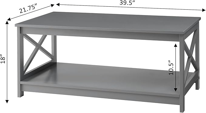 Convenience Concepts Oxford Coffee Table - Image 3