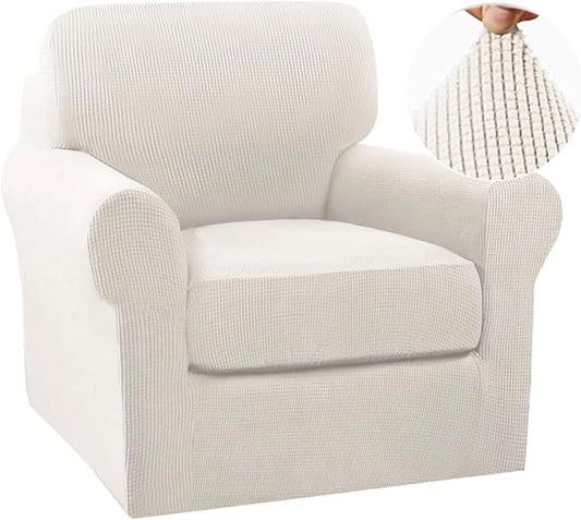 Turquoize 2 Piece Chair Covers Chair Slipcovers by Turquoize
