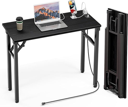 TEMI Small Computer Desk Folding Table by TEMI