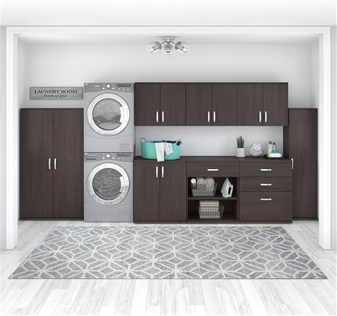 Bush Business Furniture Universal Tall Linen Cabinet - Image 4