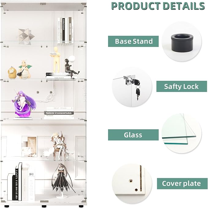 FANYUSHOW Glass Display Cabinet - Image 5