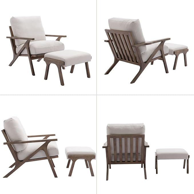 HNY Mid Century Modern Accent Chair - Image 7
