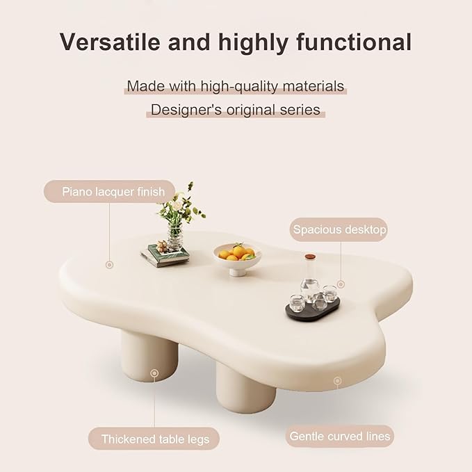 Minimalist Coffee Table, Eco-Friendly Board - Image 5