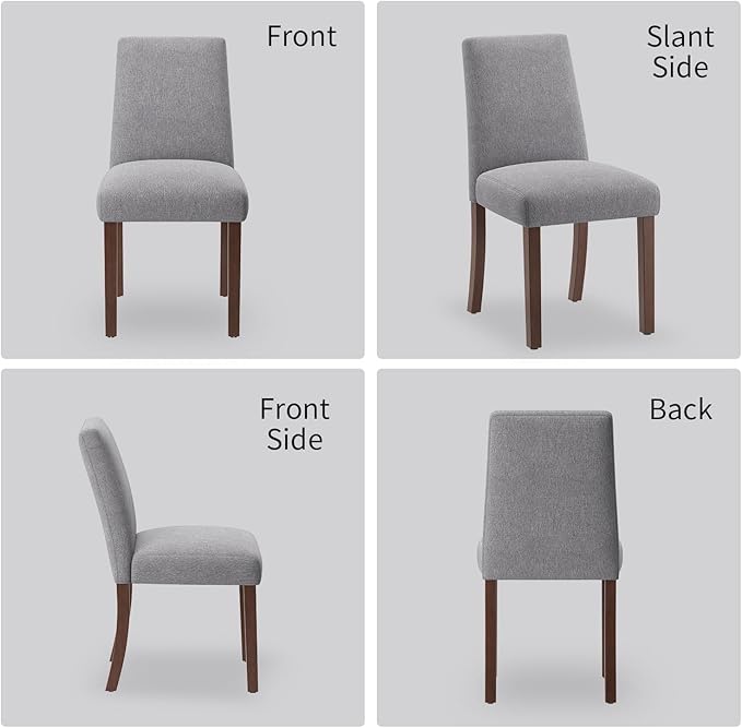 Dining Chairs Set of 4, Modern Dining Room Chairs - Image 7