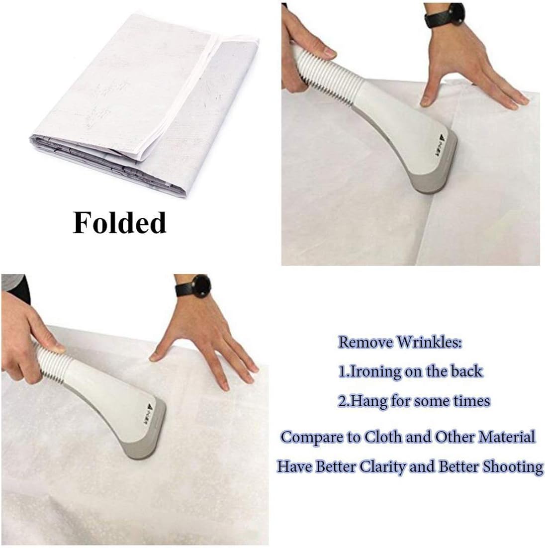 SJOLOON Western Backdrop Rustic Vintage Barn Backdrop Western Themed Party Decoration Photoshoot 12534 (8x6FT)