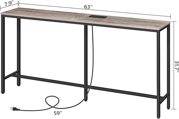 MAHANCRIS 63" Console Table - Image 3
