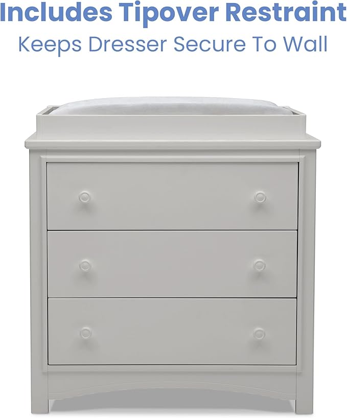 Delta Children Perry 3 Drawer Dresser - Image 8