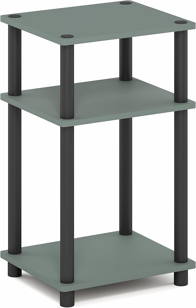 Furinno JUST Side Table, 3-Tier End Table, Open Shelves Night Stand, Bedside - Image 8