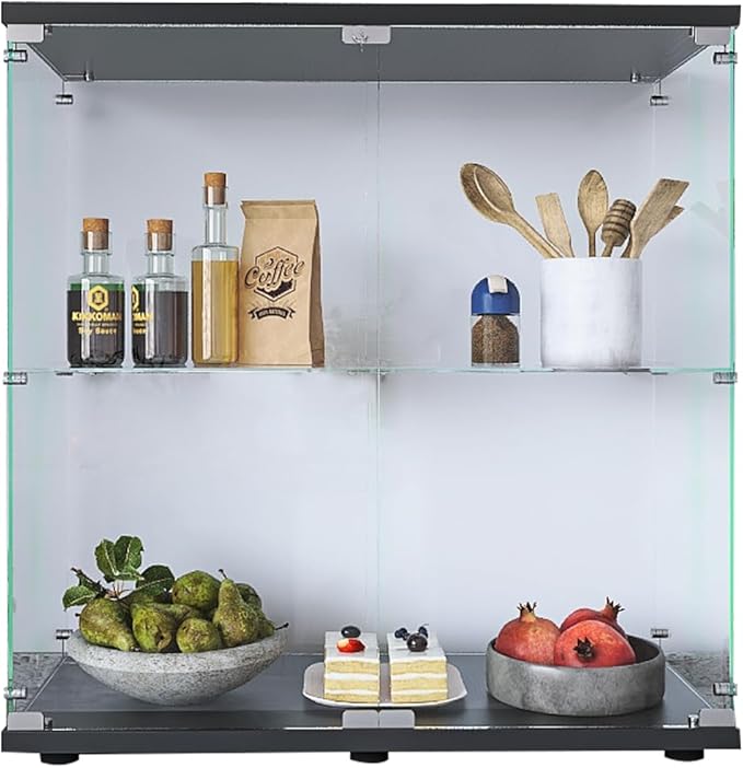 LFT HUIMEI2Y Glass Display Cabinet 2-Shelf - Image 8