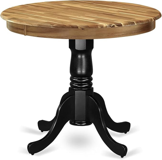 East West Furniture AMT-NBK-TP Antique Mid-Century Modern Dining Table by EastWestFurniture