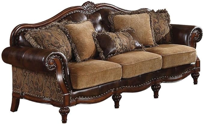 Brand 4-Piece Formal Living Room Set: Luxury Sofa, Single Chair and Coffee Table - Image 2