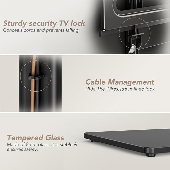 AX WABER Universal Floor TV Stand - Image 6