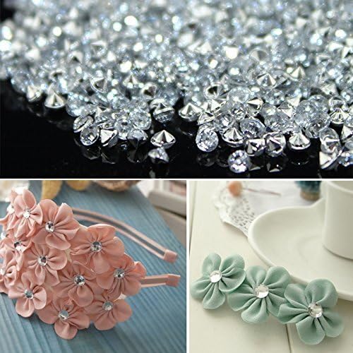 10000 pcs/Pack Wedding Table Scatter Confetti Crystals Acrylic Diamonds Vase Fillers 4.5 mm Rhinestones for Wedding, Bridal Shower, Vase Beads Decorations (AB Clear)