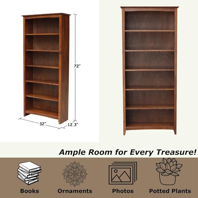 International Concepts, Solid/ Sturdy Parawood Construction, Durable Furniture - Image 2