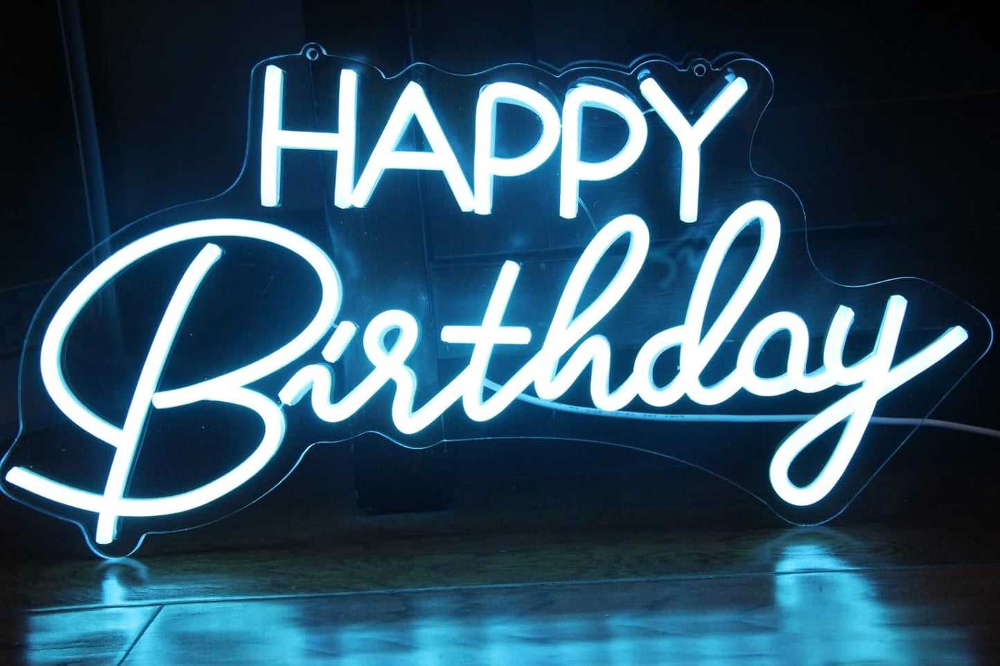 Ulalaza LED Neon Sign Night Light for Wall Party Décor Bedroom Room Bar Wedding Home Birthday Art Decoration Christmas with USB Chain Light modulator 5v 16.5''*9.1''