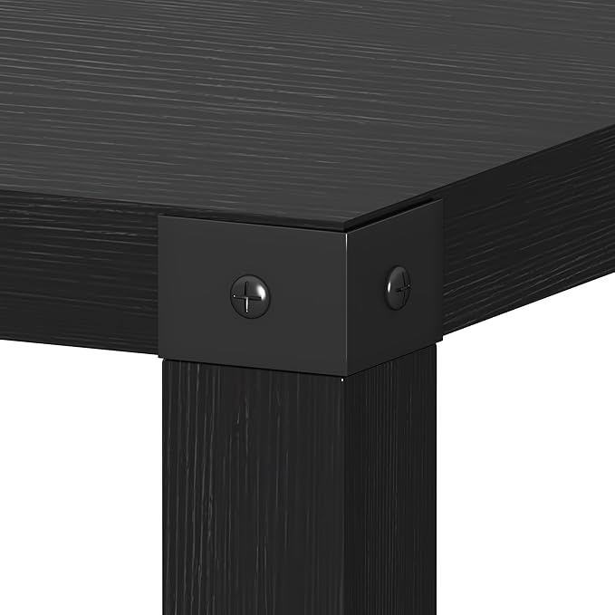 Treocho Farmhouse End Table Set of 2, Rustic Vintage Nightstand Side Table - Image 5