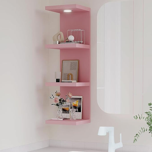 LitaEther Versatile 4 Tier Wall Shelf Unit, Display Floating Shelf by Shopnow