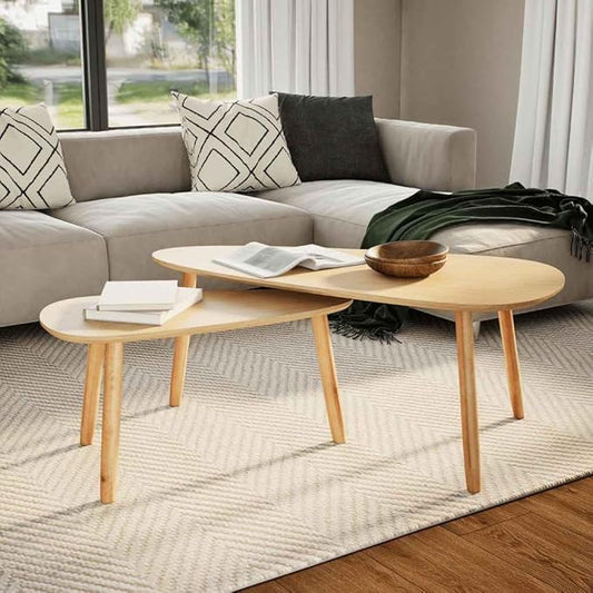 Scandinavian Coffee Table Set by KTHLBRH