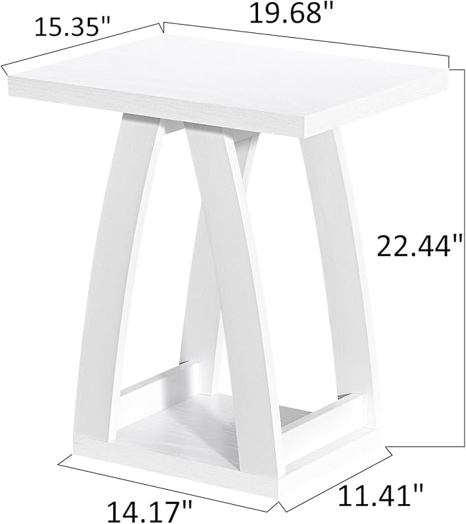FROMJBEST End Tables Living Room, Side Table Beside Sofa, Nightstand - Image 2