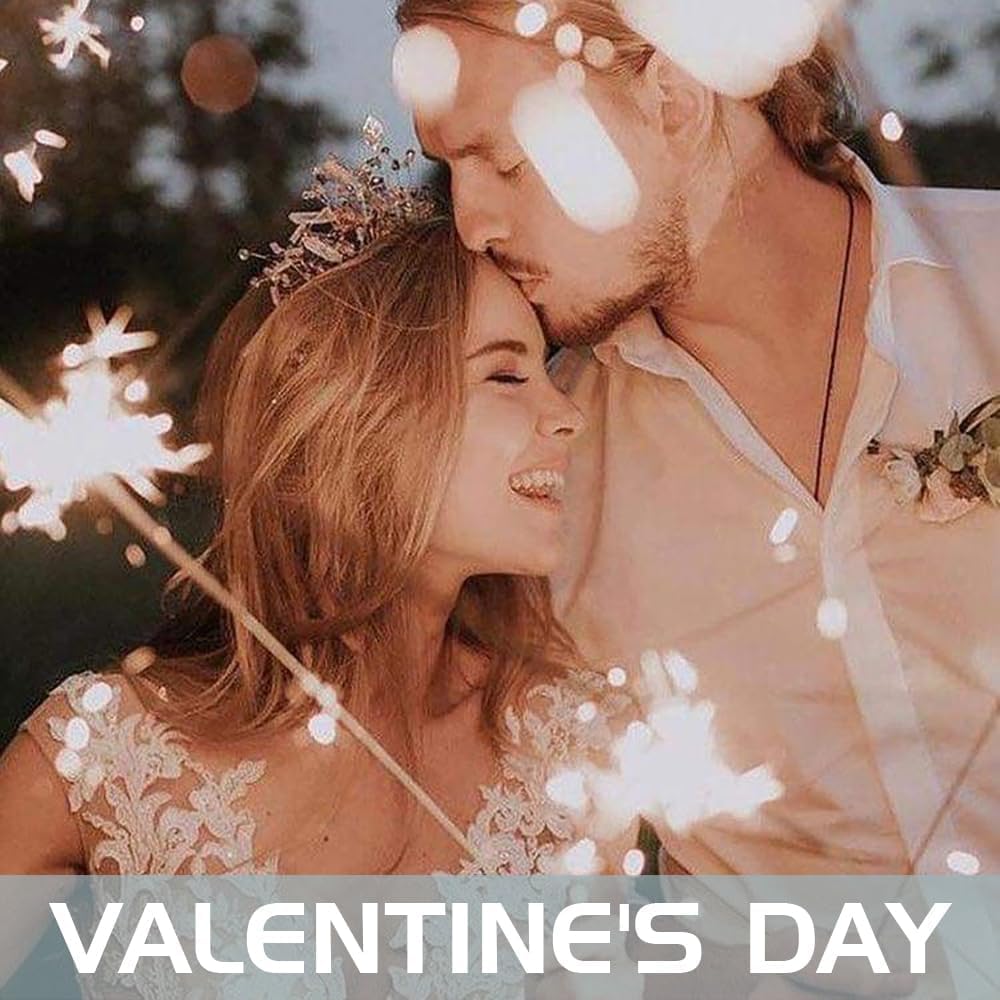 12-inch 80 Pieces Sparklers Wedding Send-Off,Suitable for Celebratory Holidays Such as Easter,Wedding Favors,Holiday Revelry and More（3-5 Days Deliveried）