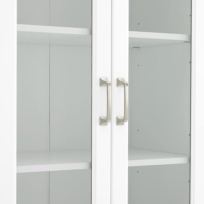 Crosley Furniture Stanton 3-Piece Sideboard Buffet Cabinet and Glass Door - Image 12
