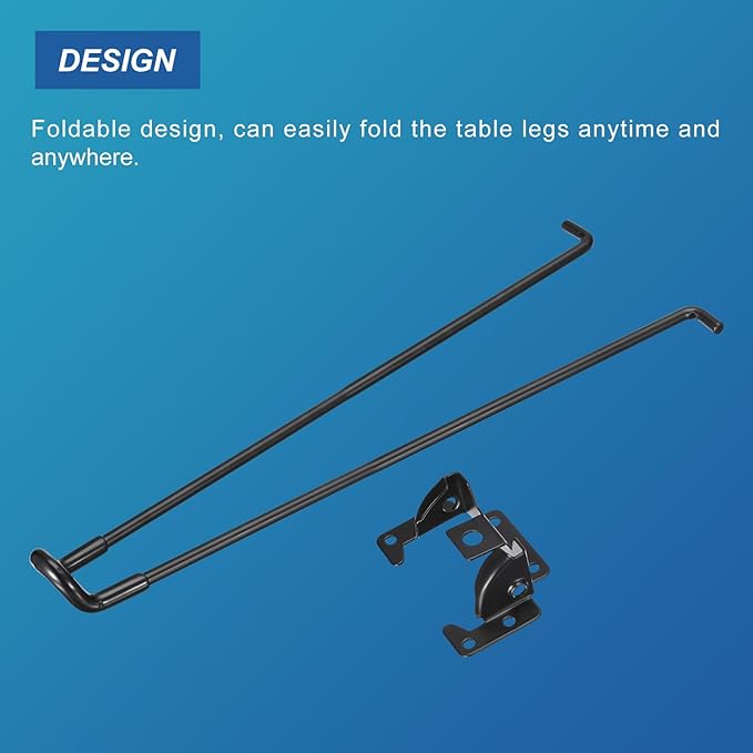uxcell Folding Table Legs - Image 3