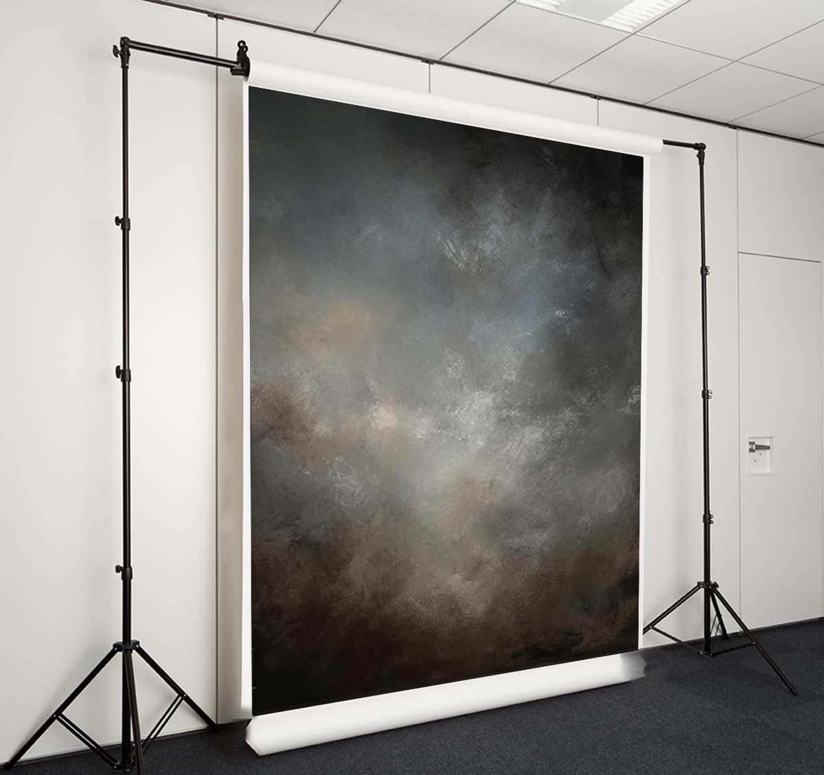 3x5ft Fabric Abstract Backdrop for Photography Vintage Portrait Old Master Background for Studio Prop