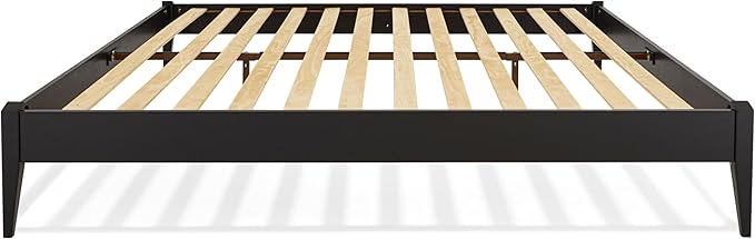 Bme Dinkee King Platform Bed Frame Wood 15 Inch - Image 4