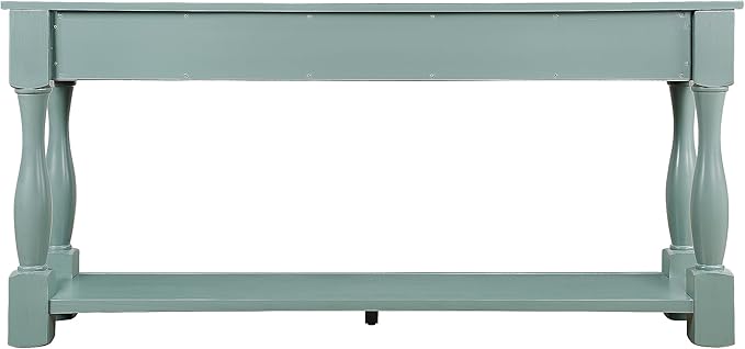 Knocbel Long Antique Entry Console Table - Image 5