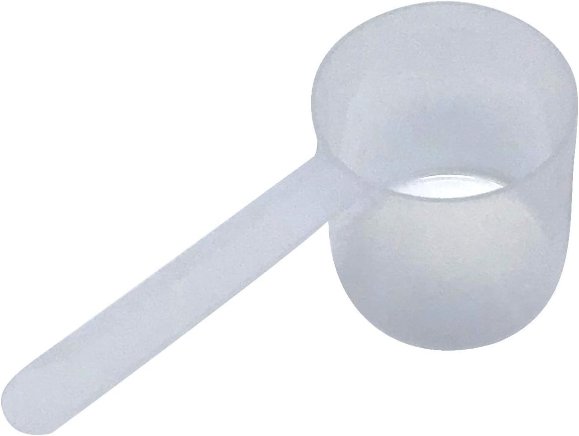 1/3 Cup (80 mL | 2.7 Oz.) Long Handle Scoop for Measuring Coffee, Pet Food, Grains, Protein, Spices and Other Dry Goods (Pack of 1)