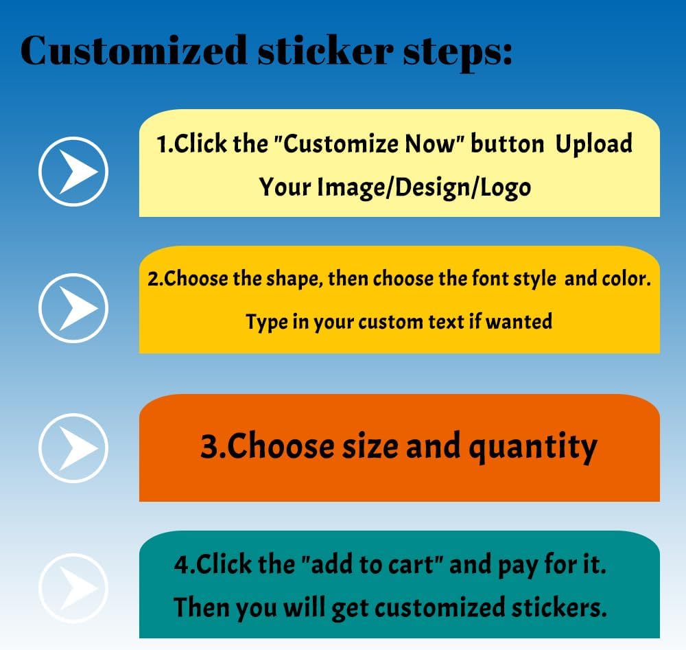 Custom Stickers 70-1000 Personalized Labels for Birthday Party Wedding, Customized Stickers for Business Logo(2-Fancy Frame)