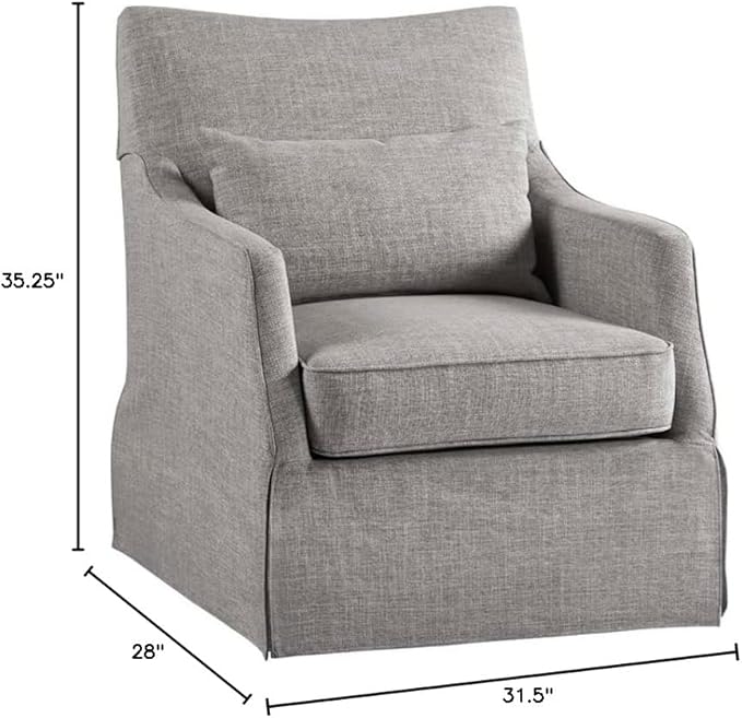 Martha Stewart London Swivel Chair - Image 3