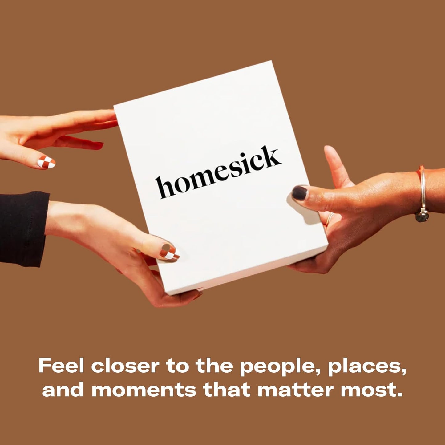 Homesick Scented Candles for Home (New Home) - 13.75 oz Long-Lasting Soy Wax Blend Jar Candle for Housewarming, 60-80 Hours Burn Time - Notes of Jasmine, Cedarwood, Lime, Sandalwood, Oakmoss & Musk