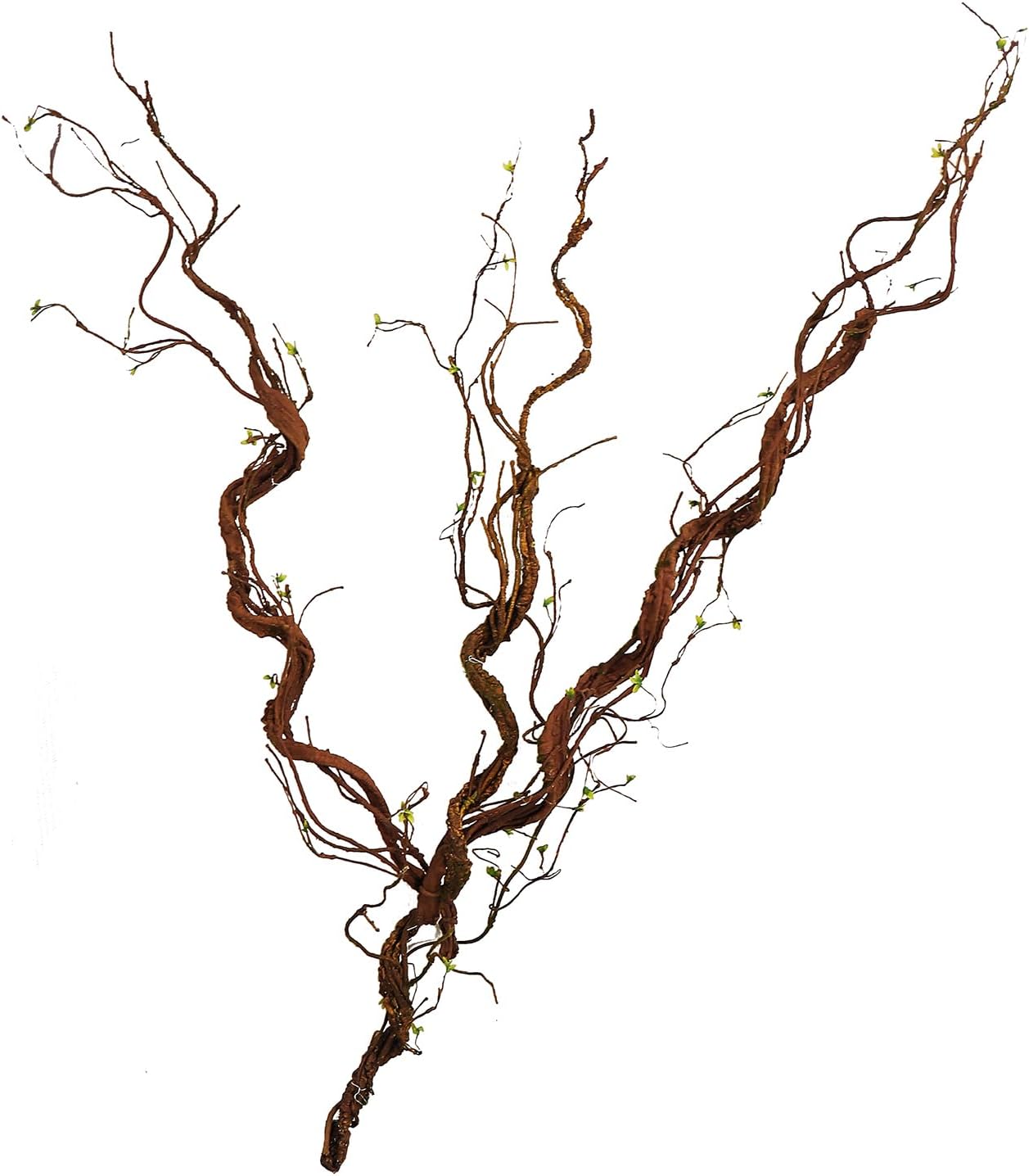 1Pcs 63in Wall Hanging Artificial Plants Tree Trunk Fake Cherry Tree Branches Rattan Liana Cane Vine for Wedding Outdoor Garden Home Living Room Christmas Decoration