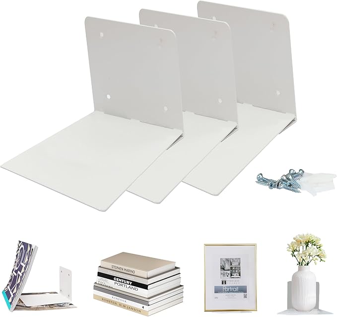 STORAGE MANIAC Floating Book Shelves by STORAGEMANIAC