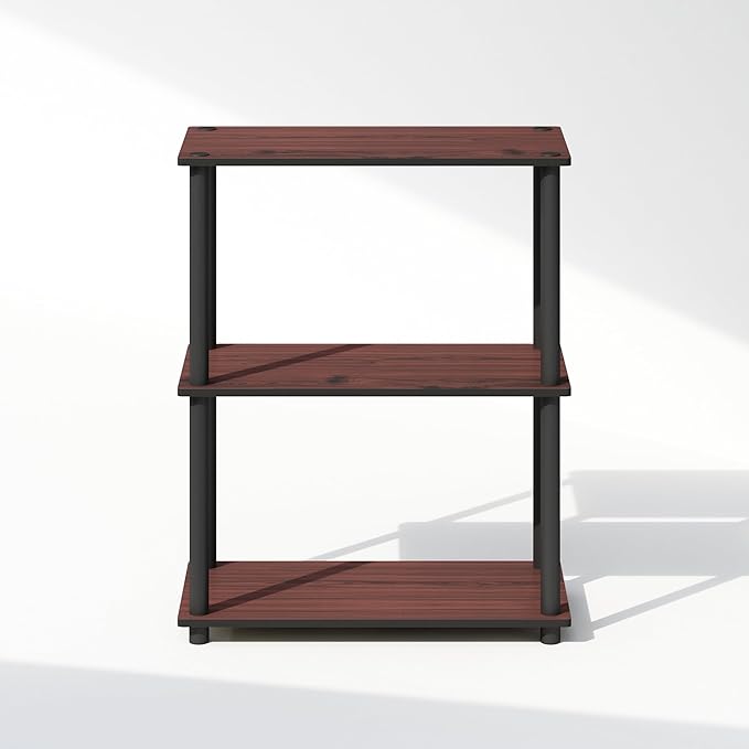 Furinno Turn-N-Tube Book Shelf, 3-Tier Bookshelf, Bookcase - Image 5