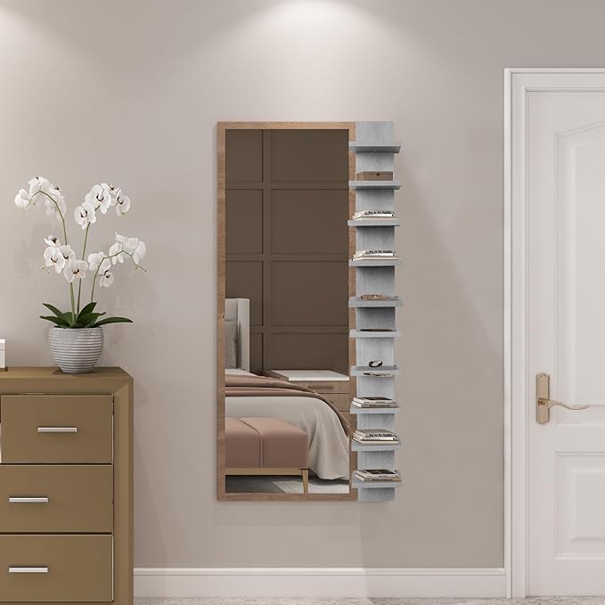 Homaterial 5 Tier Wall Shelf, Floaing Lack Shelf - Image 4
