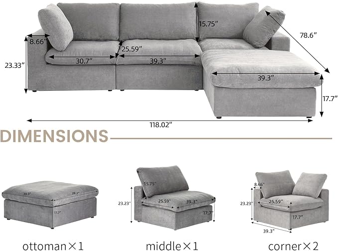 Cloud Modular Sectional Sofa - Image 2