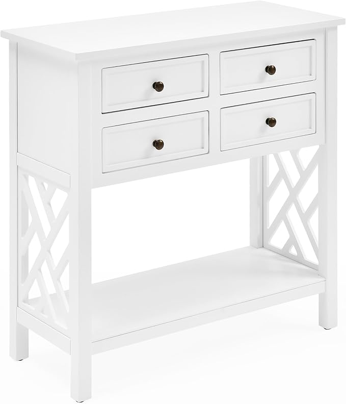 Alaterre Furniture Coventry 32" Wood Entryway Console Table - Image 9