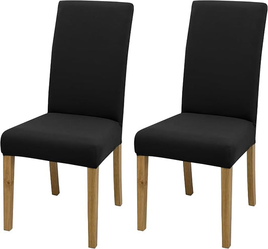 BIETYONE Stretch Dining Chair Covers Set of 2, Soft Removable Washable Kitchen by BIETYONE