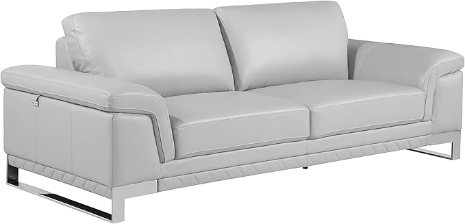 Blackjack Furniture Weston Collection Genuine Italian Leather Living Room Chair - Image 3