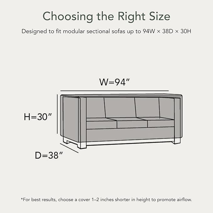 Covermates Modular Sectional Sofa Cover - Image 2