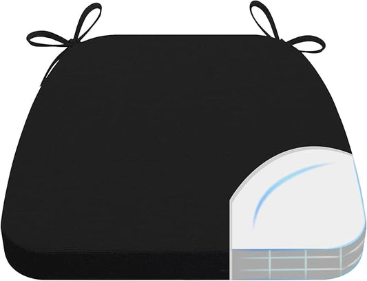 AAAAAcessories D-Shaped Chair Cushions, Machine-Washable Cover by AAAAAcessories