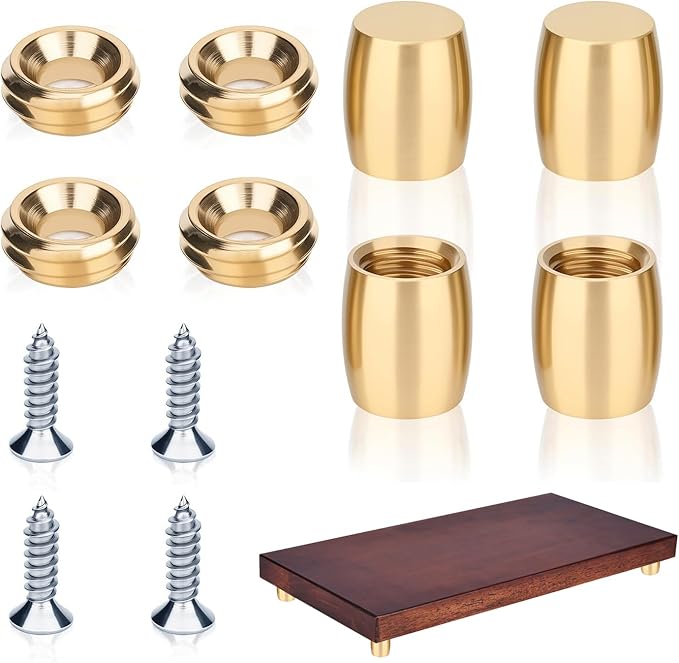 Brass Cutting Board Feet，Complete by Unknown