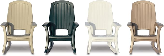 Semco Rockaway Heavy Duty All-Weather Outdoor Rocking Chair Plastics - Image 5