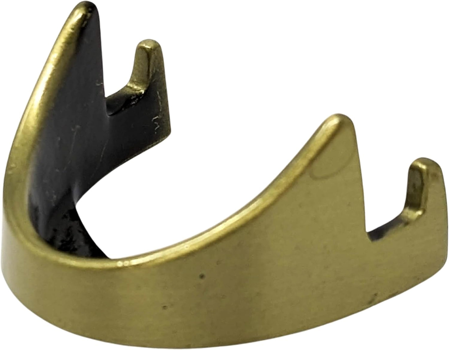 Military Challenge Coin Display Stand - Solid Metal with Anodized Finish - US Vet. Business (Antique Brass Five-Pack)