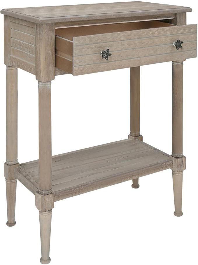 Linon Seaboard Accent Table Natural - Image 5
