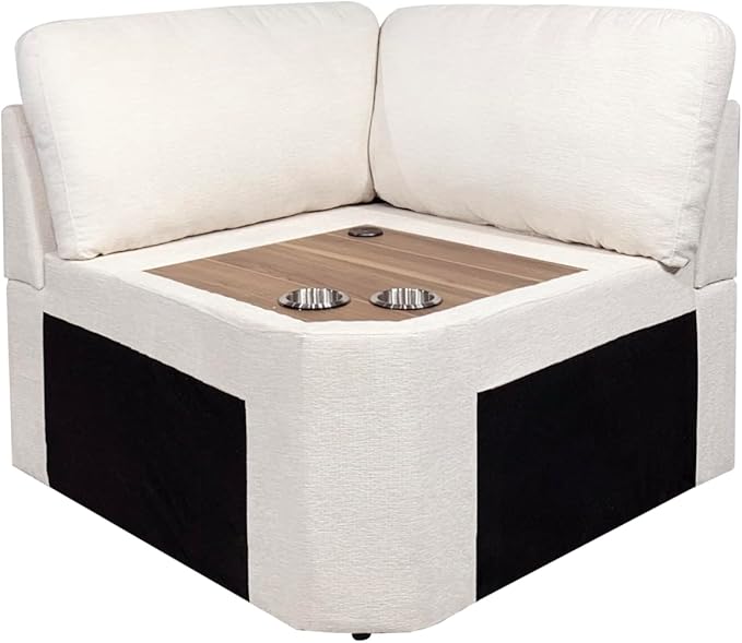 Ball & Cast 127" Oversized Modular Sectional Sofa L-Shaped, Large Chenille - Image 11
